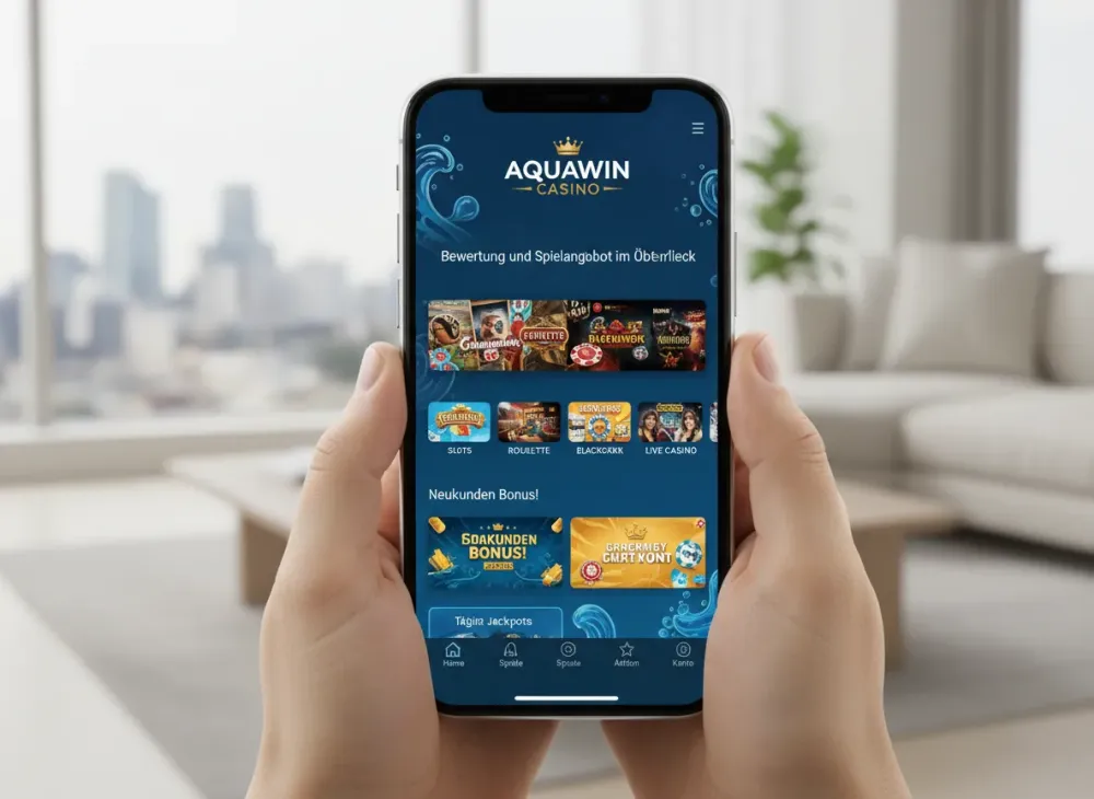 Aquawin Casino Bewertung und Spielangebot im Überblick