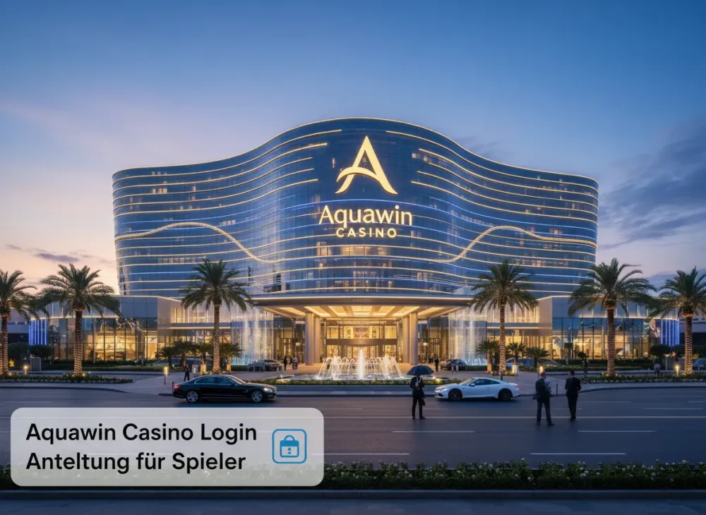 Aquawin casino login Anleitung für Spieler